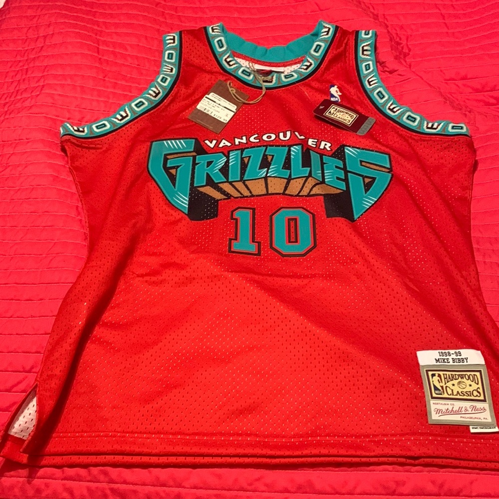 NBA Swingman Jersey Grizzlies 1998 Mike Bibby